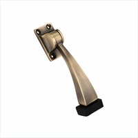 High Quality 5inch Wall Protector Antique Brass Chitra Wall Mount Shower Door Stopper - Coating Type: Knob