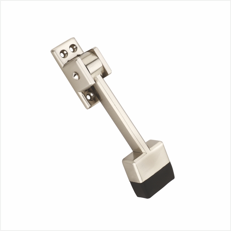 High quality 5inch wall protector antique Brass Chitra wall mount shower door stopper