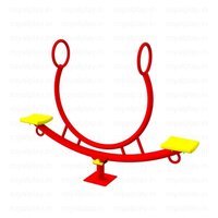 Two Seater Horse See Saw Playground See Saw
