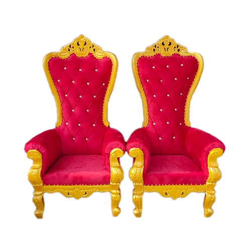 Velvet Party Wear Sofa Chair
