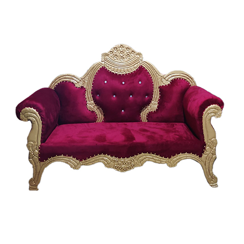 Wedding Maroon Sofa Set
