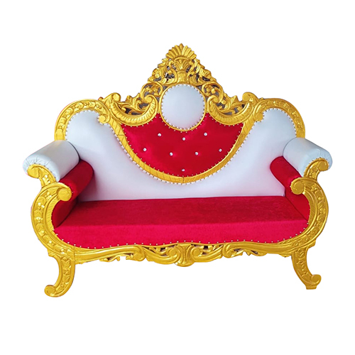 White Wooden Jaimala Sofa Set