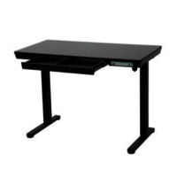 Glass Electric Height Adjustable Desk