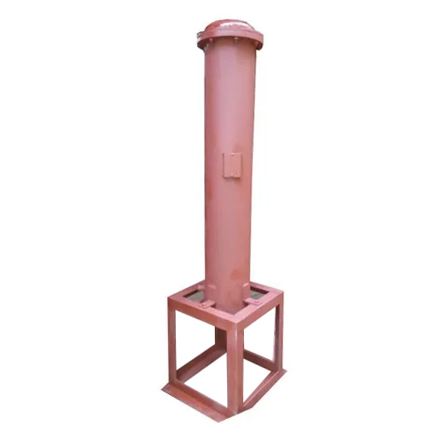 Pink Shell And Tube Type Oil Cooler