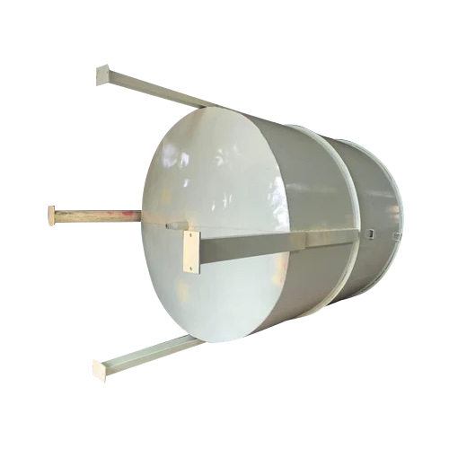 Diesel Engine Expansion Tank - Steel Material Symmetric Four-Legged Support Grey Color | Industrial Usage Grade A Precision Manufacturing