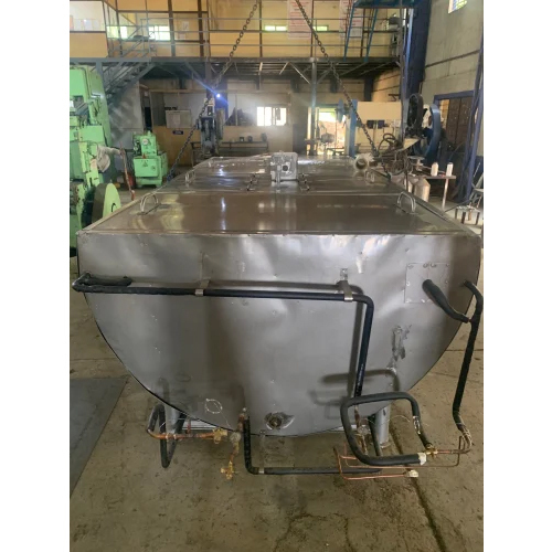 Silver Industrial Milk Bmc Chiller