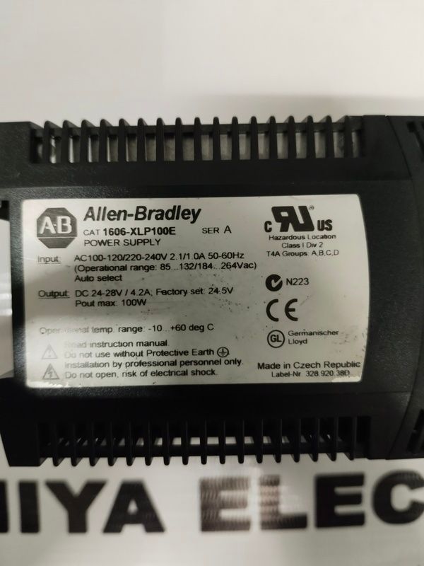 ALLEN-BRADLEY 1606-XLP100E POWER SUPPLY