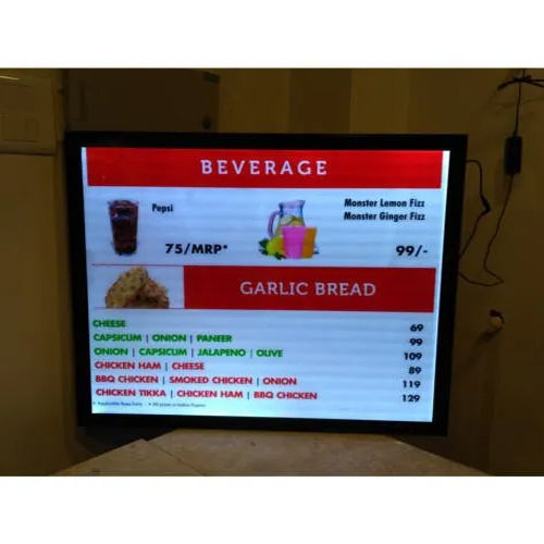 LED Menu Display Board