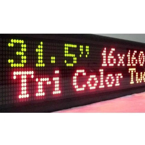 Rectangle Running LED Display Board