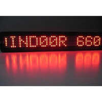 Led Ticker Display System Application: Commercial