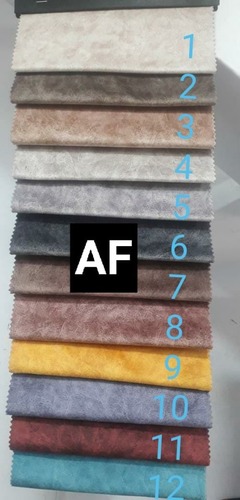 IMPORTED  SUEDE DYED WITH FLEECE BACKING 