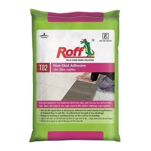 Roff T02 Non Skid Tile Adhesive - Application: Concrete