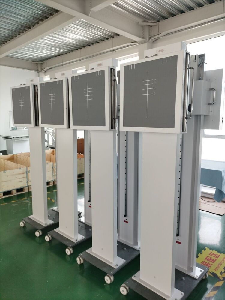 Vertical Bucky With 14X 17 Grid - Color: As Per Customer Choice