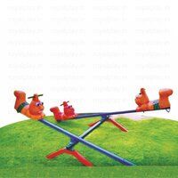Deluxe Four Seater See Saw Playground See Saw