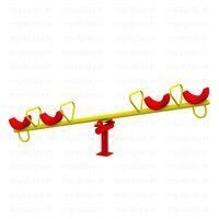 Two Seater Spring See Saw  Playground See Saw