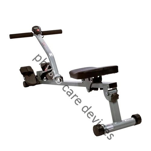 Rowing Exercise Machine With Digital Monitor With Adjustable Resistance