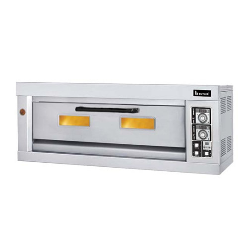 Gas Based Single Deck Oven With 3 Trays