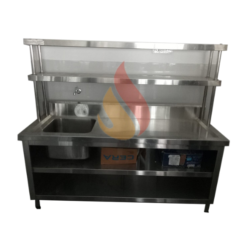 Fiducia Washing Sink With 2 OHS Shelf