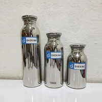 Silver Ss Water Bottles Joint Less And Plastic Free