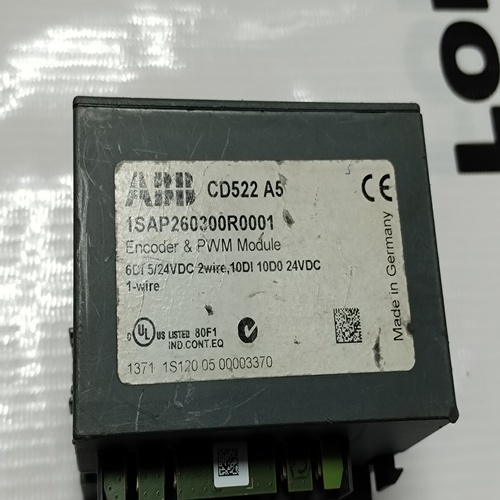 ABB CD522 A5 1SAP260300R0001 PLC MODULE