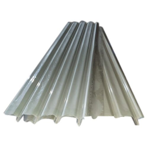 Portable FRP Roofing Sheet - Plain Type, Custom Shape, Various Sizes & Thicknesses Available | Lightweight, Durable, Versatile Solution