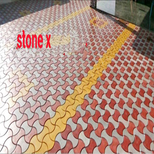 Multicolor Cemented Paver Block