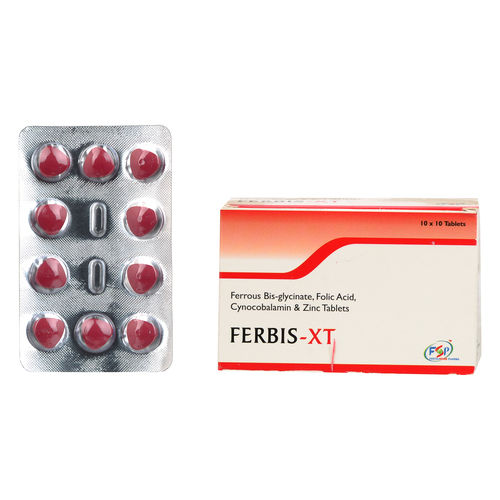 Ferbis-Xt (Ferrous Bisglycinate 60Mg Tablet) - Drug Type: General Medicines