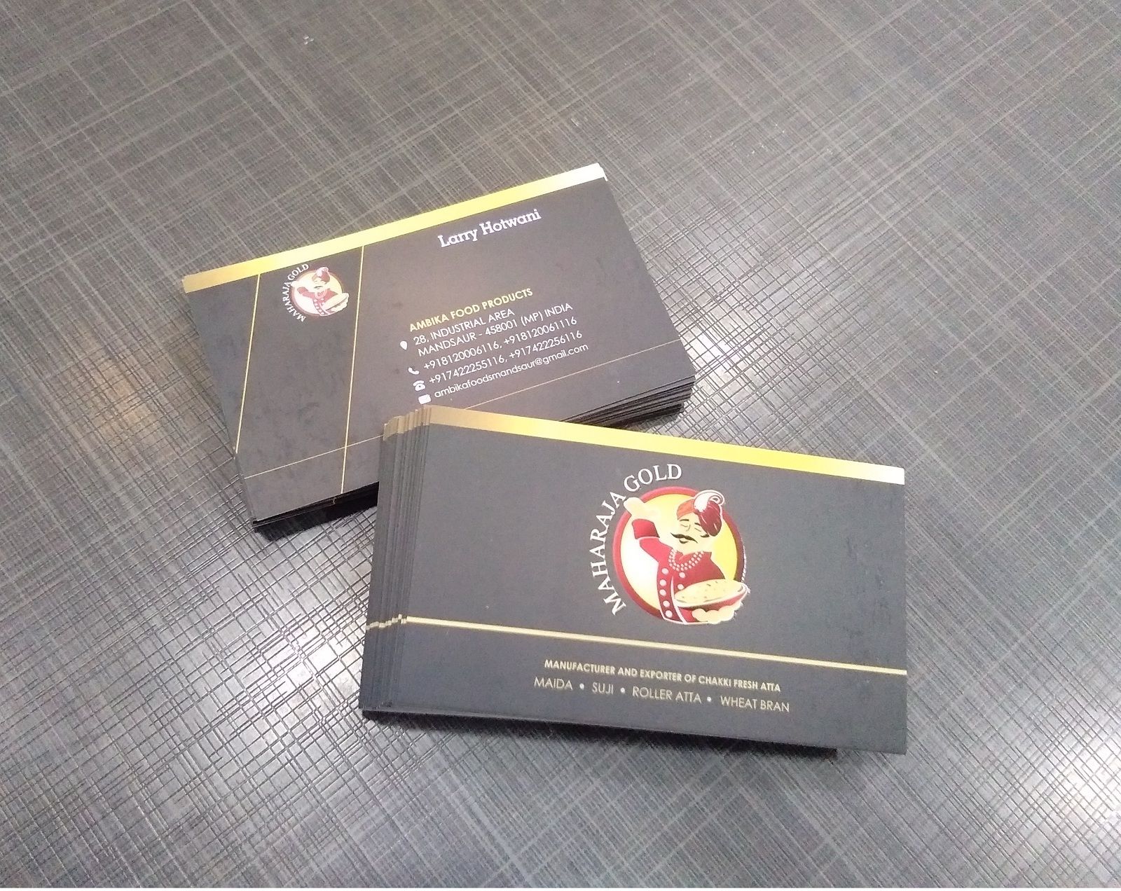 Round Cut Visiting Card Design Service