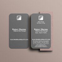 Round Cut Visiting Card Design Service