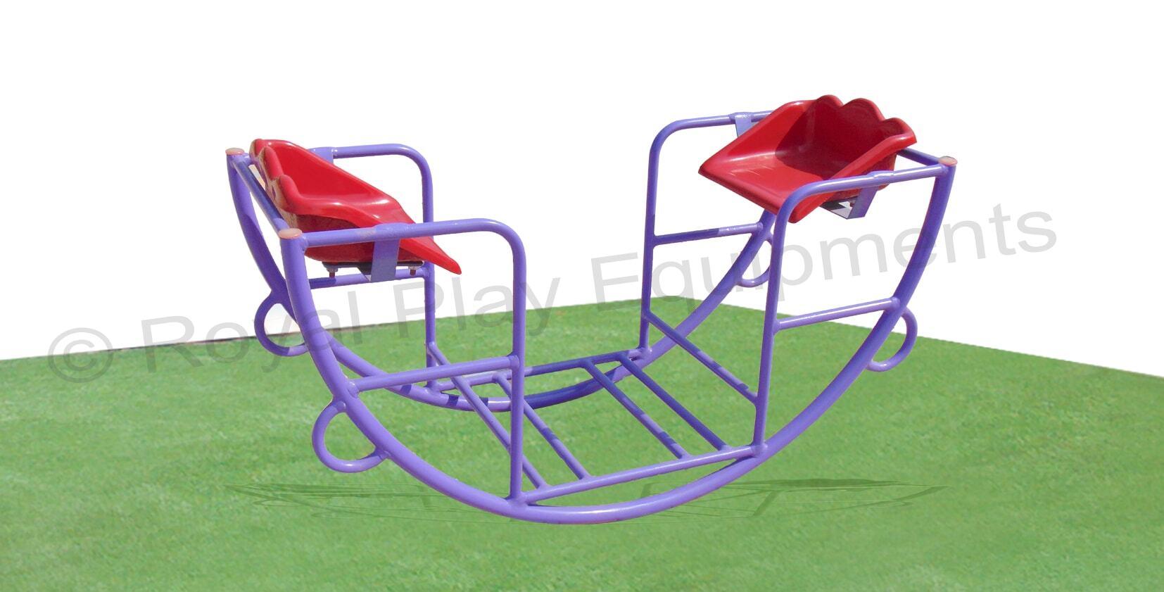 Zebra Rocker FRP Rocker Kids Toy Outdoor Playground Equipment Boat Rocker