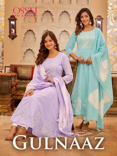 Premium Cotton Readymade Anarkali suits