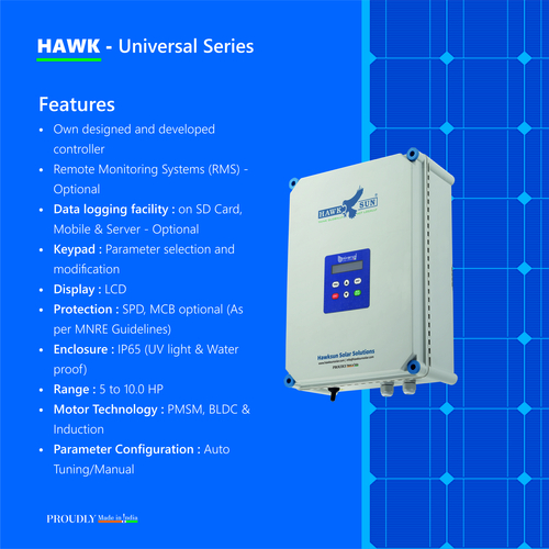 7.5 HP AC/DC solar pump controller