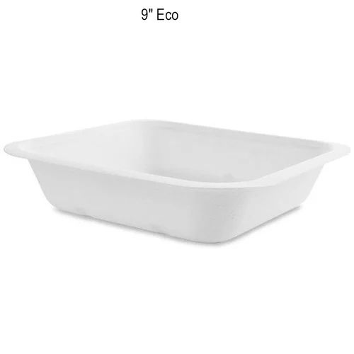 9 Inch Eco Bagasse Square Plate
