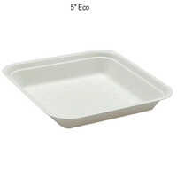 5 Inch Eco Bagasse Square Container