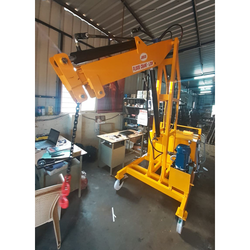 Double Cylinder Floor Crane