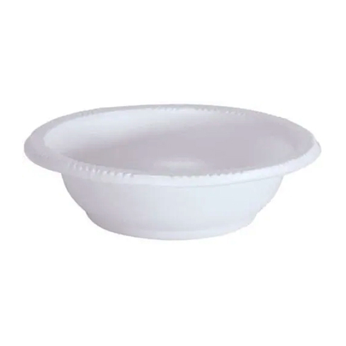 White Disposable Plastic Bowl