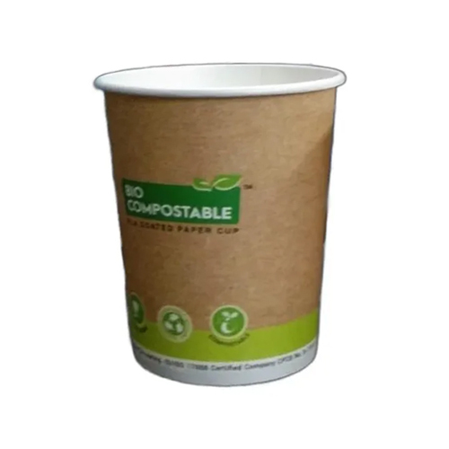 Bio Compostable Printed Paper Cup - Biodegradable & Compostable Paper, Customized Sizes, Heat Resistant for Hot & Cold Drinks - Eco-Friendly Brand Promotion