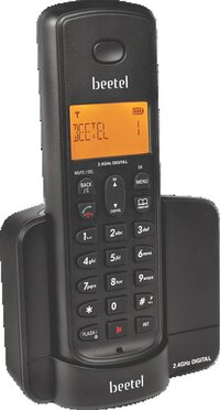 Beetel X-90 - 2.4 Hz Digital Technology Cordless With Dual Mode Dtmf/fsk Caller Id, 14-segment Alphanumeric Lcd, 40 Memory Incoming Calls, Speaker Phone