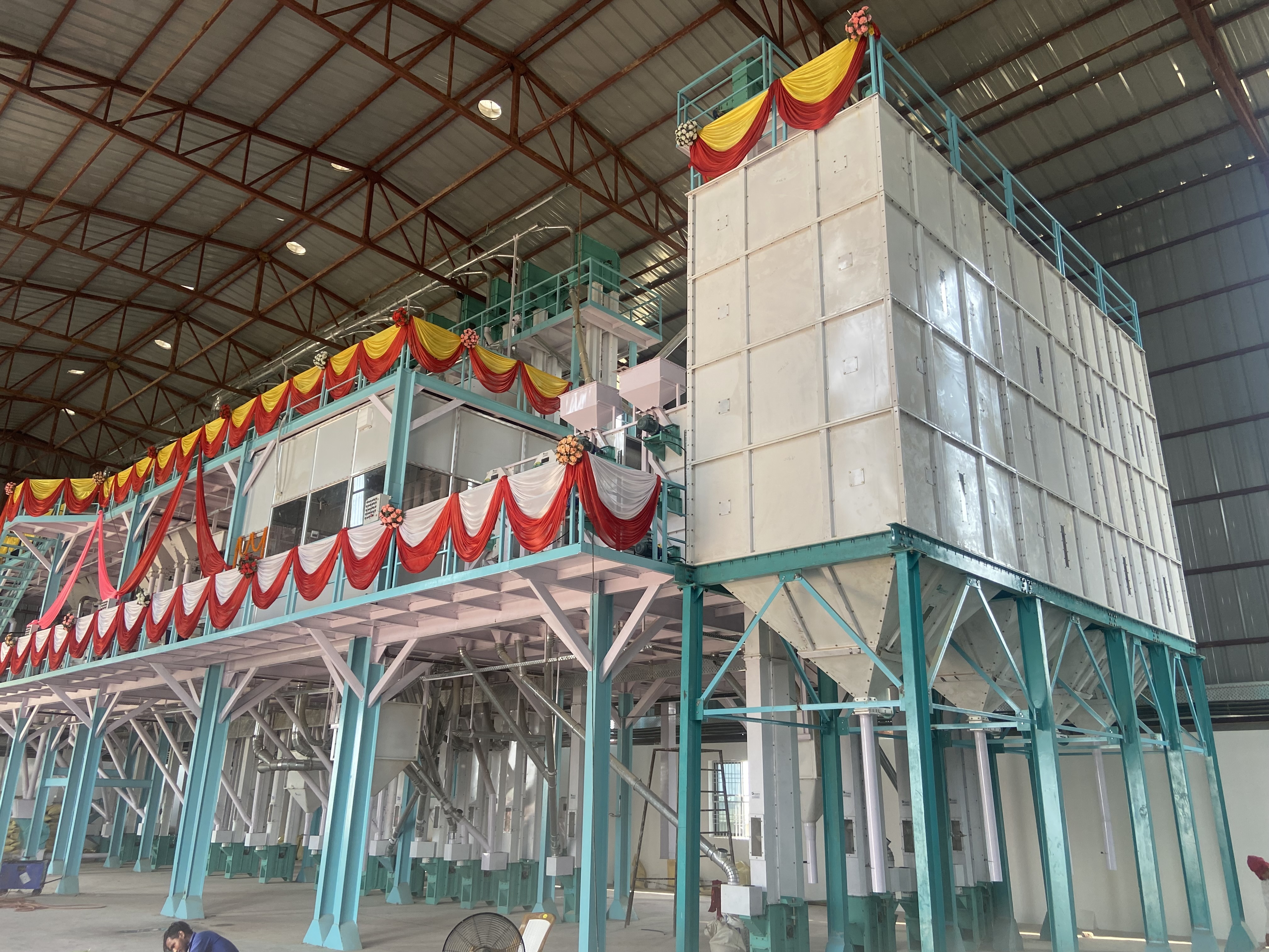 Automatic Rice Mill Plant