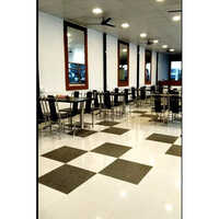 Ss Restaurant Dining Table - Stainsteel Material, Black Color | Antibacterial, Eco-friendly, Easy To Clean, Rust-proof, Hygienic Design