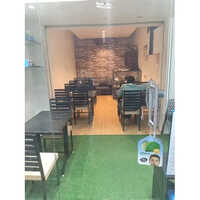 ब्लैक कैफेटेरिया रेस्तरां फर्नीचर