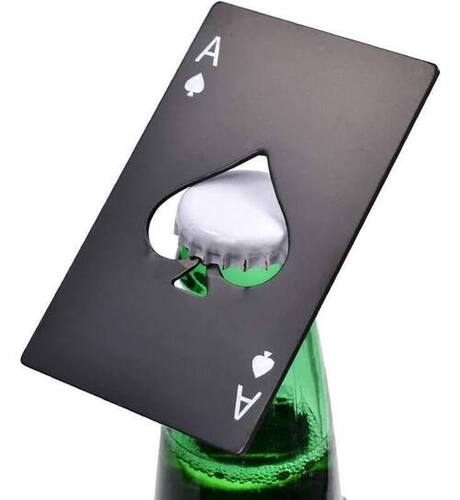 Stainless Steel And Aluminium Bottle Opener