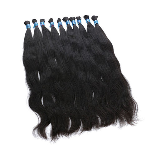 Black / Brown 18 Inch Human Braiding Hair