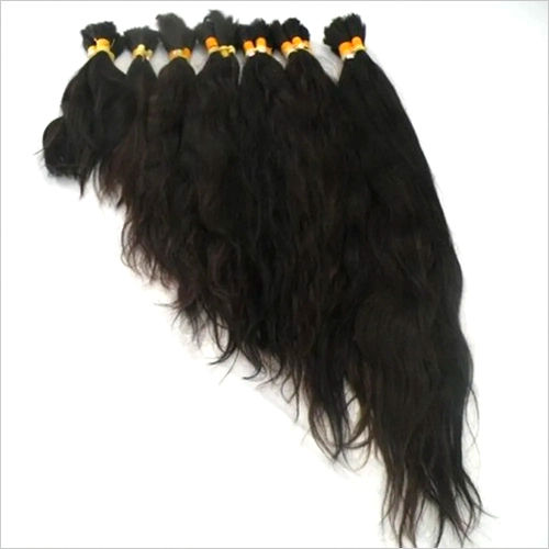 Black / Brown Bulk Human Hair