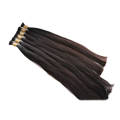 Indian Black Bulk Human Hair