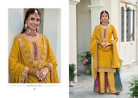 Ladies Designer Plazzo Suits