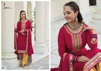 Ladies Designer Plazzo Suits