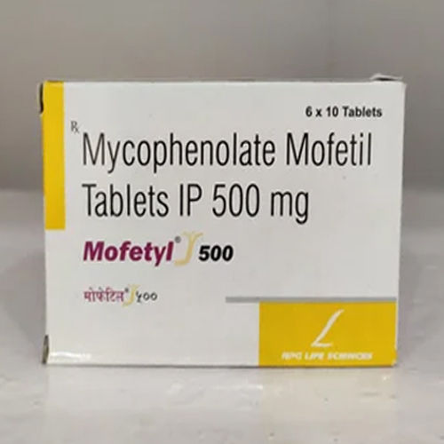 500Mg Mycophenolate Mofetil Tablets General Medicines