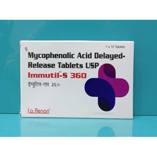 360 Mycophenolic Acid Delayed Release Tablets Usp General Medicines