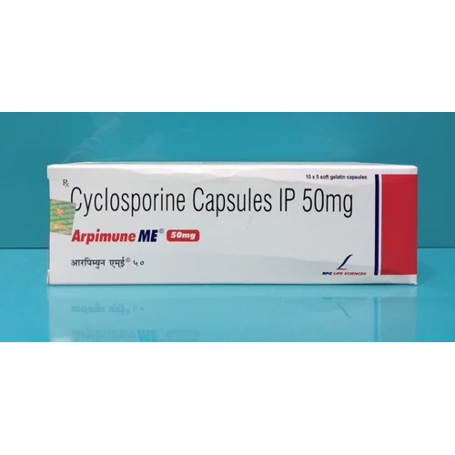50mg Cyclosporine Capsules IP